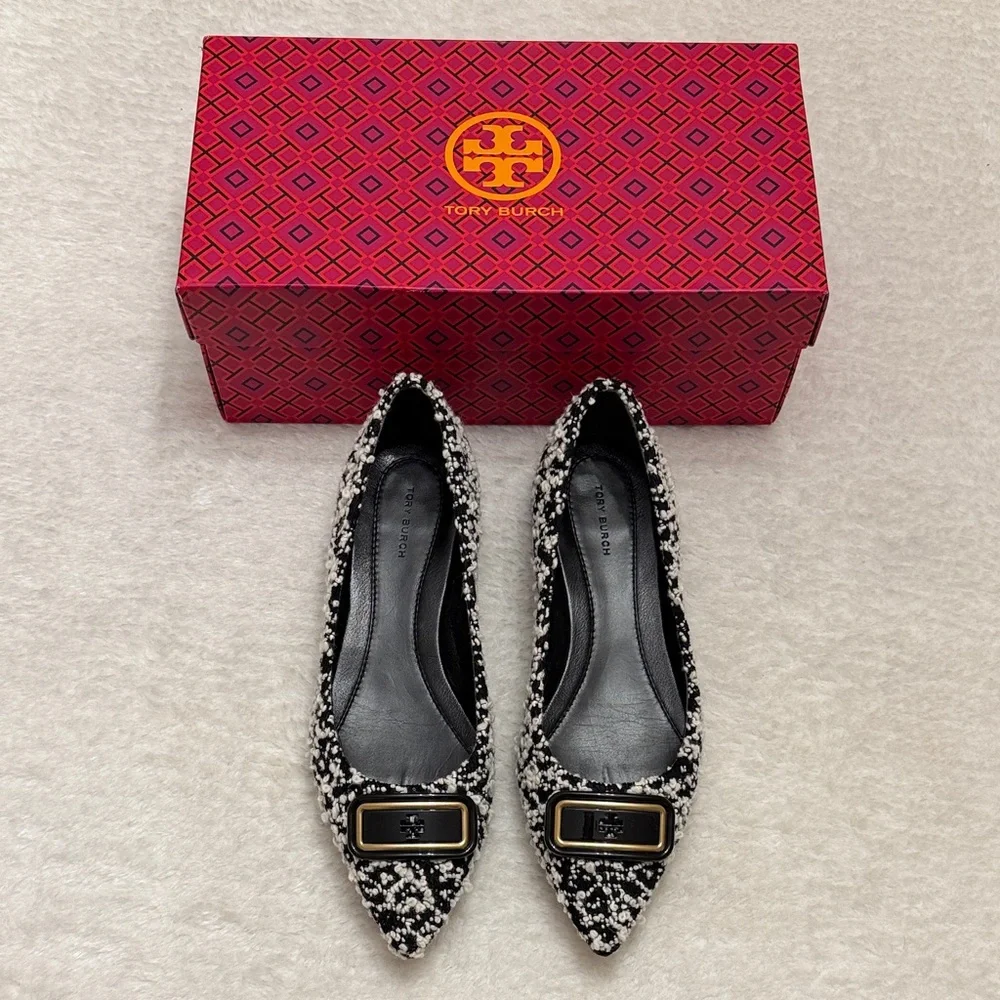 Tory Burch Georgia Pointed Toe Flat